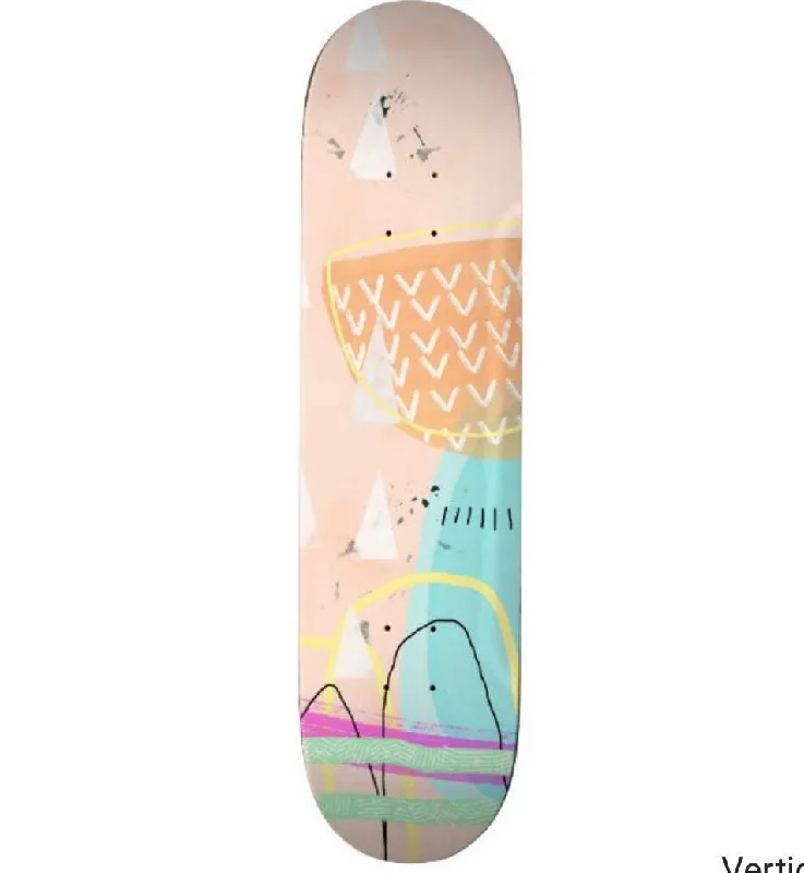 Personalized Skateboard Deck For Collectors-Carnival Kisses skateboard deck