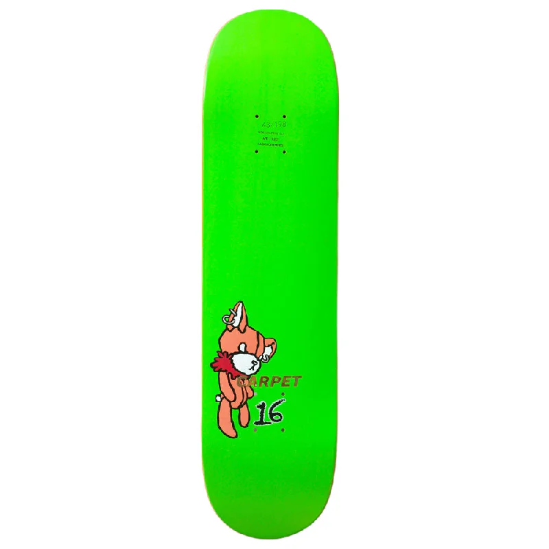 Custom Skateboard Deck For Minimalist Designs-Carpet Company Teddy Bear Deck 8.1" Season 16