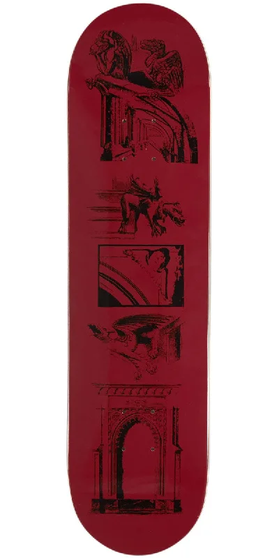 Custom High-Quality Skateboard Deck-CCS Gargoyle Skateboard Deck - Red