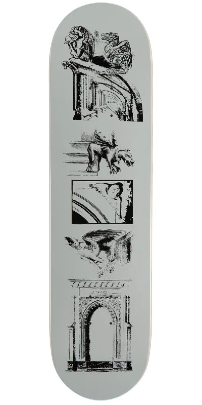 Personalized Skateboard Deck For Fashion-CCS Gargoyle Skateboard Deck - Silver