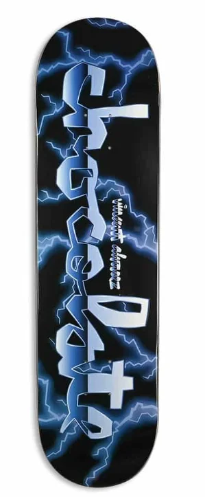 Personalized Skateboard Deck For Street Skating-Chocolate Skateboard Company Vincent Alvarez Lightning One Off Deck 8.25 in