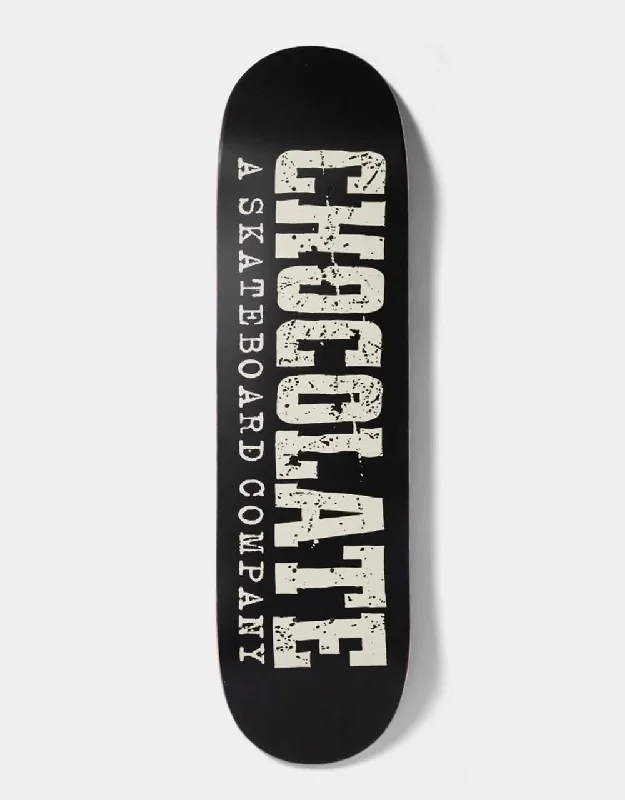 Custom Skateboard Deck For Street Skaters-Chocolate Alvarez Western 'Heritage Logo Collection' G052 Skateboard Deck - 8.25"