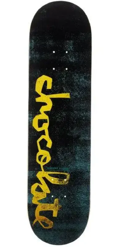 Personalized Skateboard Deck For Quick Turns-Chocolate Skateboard Company Vincent Alvarez OG Chunk Deck 8.25 in