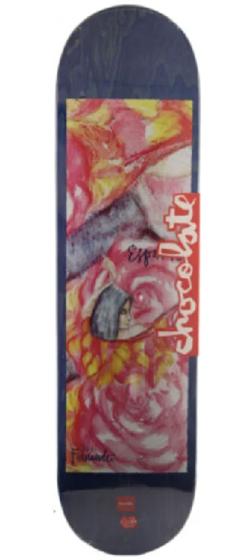 Personalized Skateboard Deck For Vintage Style-Chocolate Skateboard Company Jesus Fernandez Espana One Off Deck 8.25 in