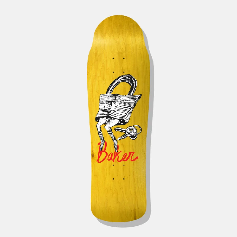 Personalized Skateboard Deck For Travel-Baker Riley Hawk Big Bodies Shaped Skateboard Deck - 9.5 (Assorted Stain)