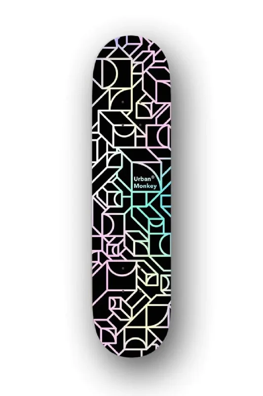 Personalized Skateboard Deck For Collection-Cosmic Rays Deck