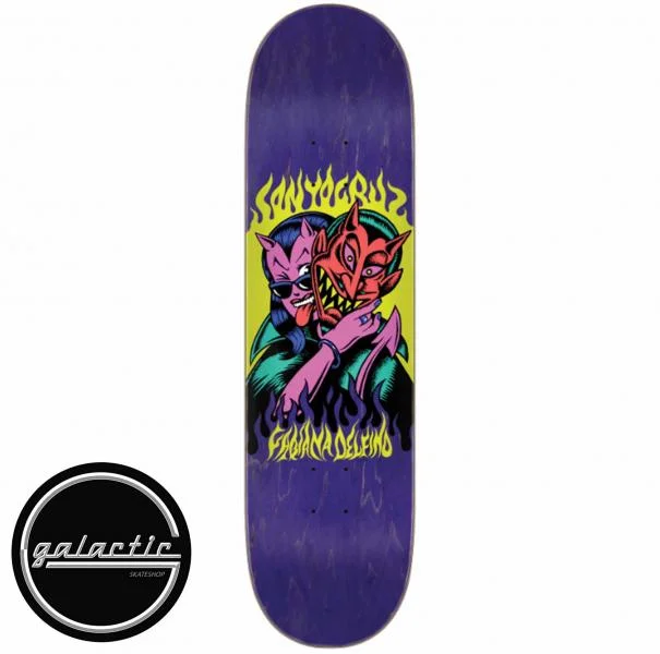 Personalized Skateboard Deck For Skater Logos-Creature Delfino Devil VX Deck 8.25"