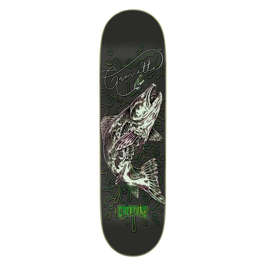 Personalized Skateboard Deck For Quick Tricks-Creature Gravette Keepsake VX Skateboard Deck