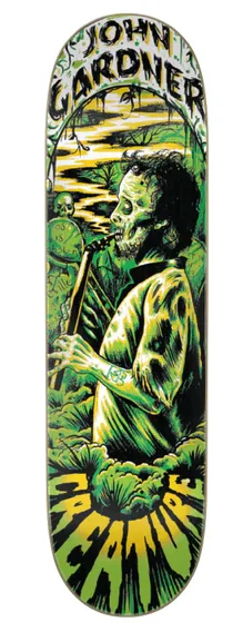 Personalized Skateboard Deck For Old School-Creature John Gardner Horrifico Deck 8.51 in