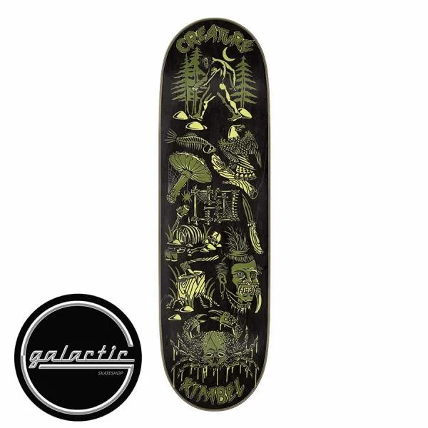 Personalized Skateboard Deck For Urban Riders-Creature Kimbel Fiend Flash VX Deck 9.0"