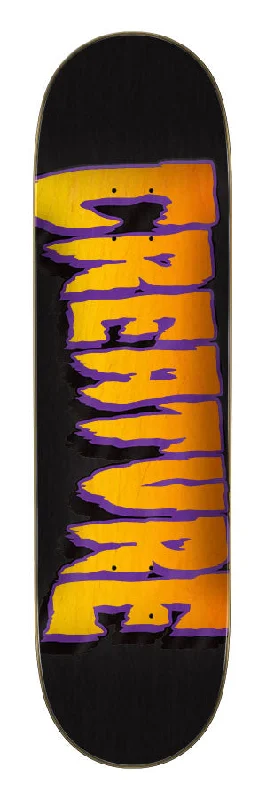 Personalized Skateboard Deck For Long Rides-Creature - Logo Outline Stumps - 8.51 x 31.88