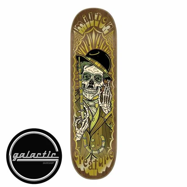 Custom Skateboard Deck For Minimalist Designs-Creature Martinez The Immigrant 3 Deck 8.6"