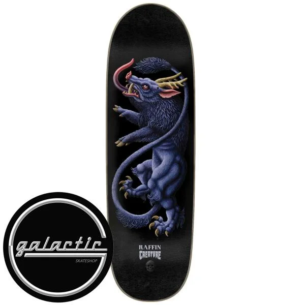 Personalized Skateboard Deck For Classic Look-Creature Raffin Crest Pro 8.8"