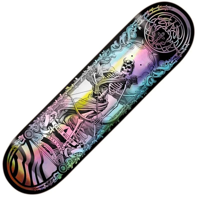 Personalized Skateboard Deck For Old School-Darkstar Cameo Celtic Foil Super Sap R7 Deck 8.125"