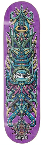 Custom Skateboard Deck For Professional Skate Art-Darkstar Kechaud Optimistic Super Sap R7 8.125 in