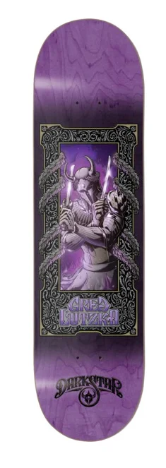 Personalized Skateboard Deck For Advanced Skaters-Darkstar Lutzka Anthology 2 R7 Deck 8.125 in