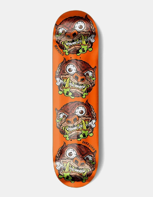 Personalized Skateboard Deck With Animal Designs-Darkstar x Madballs Manolo Chrome R7 Skateboard Deck - 8"