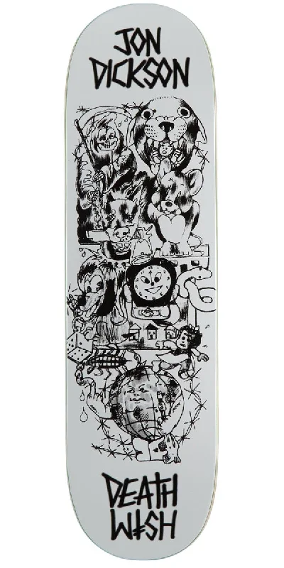 Personalized Skateboard Deck For Vintage Skating-Deathwish Dickson Ascending Skateboard Deck - 8.50"