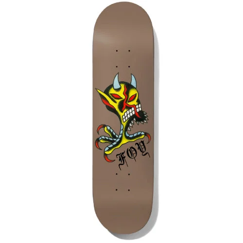 Custom Skateboard Deck For Professionals-Deathwish Foy Seven Trumpets Skateboard Deck 8.0"