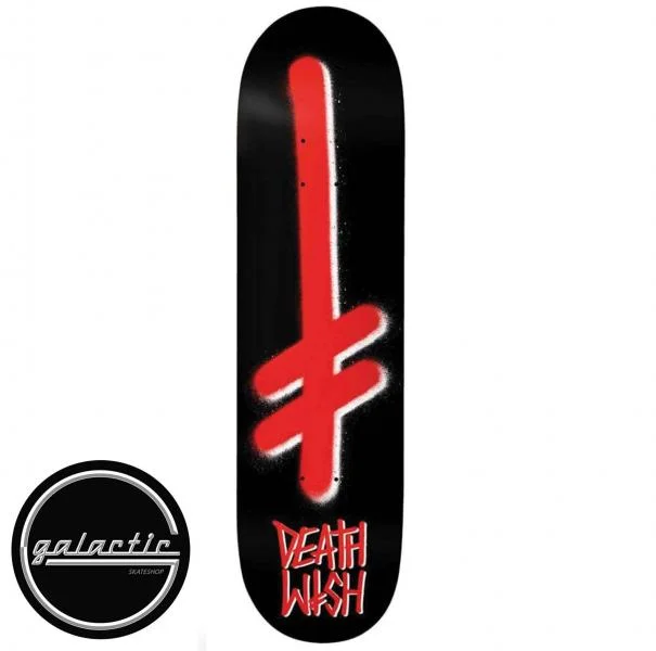 Personalized Skateboard Deck For Performance Boards-Deathwish Gang Logo Deck 8.0"