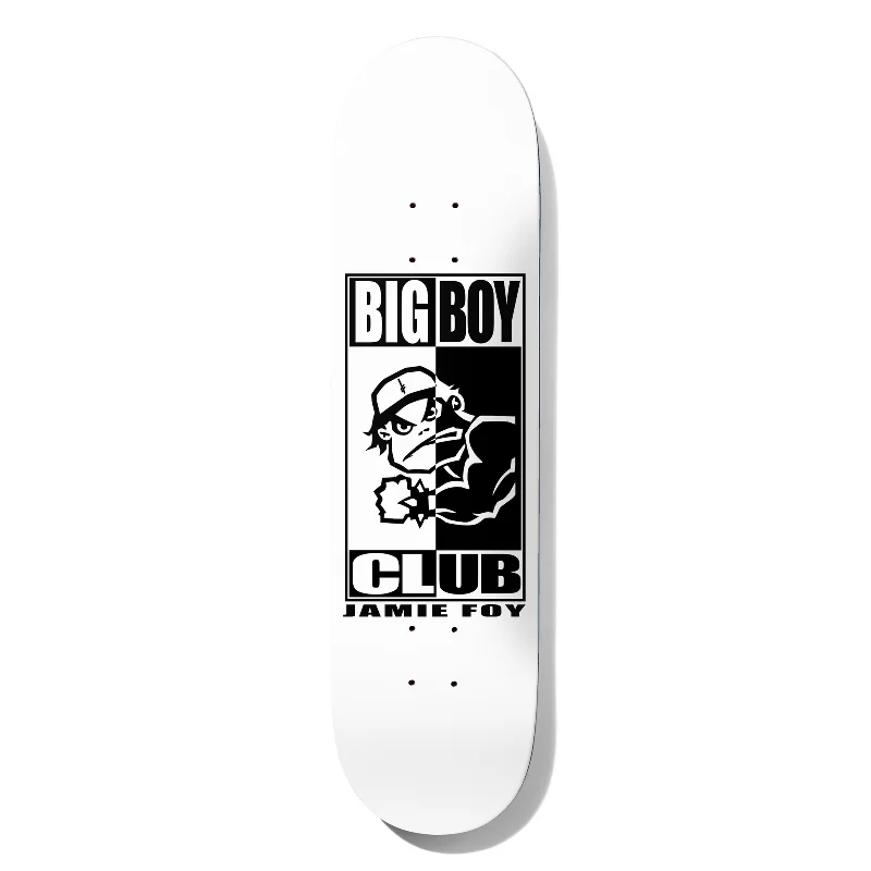 Custom Skateboard Deck For Trick Skaters-Deathwish Jamie Foy Big Boy Club Skateboard Deck - 8.00