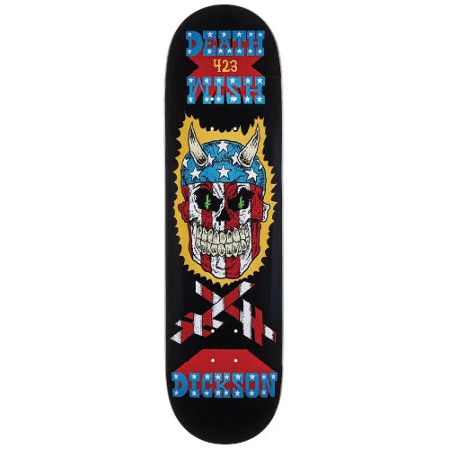 Custom Skateboard Deck For Skating The Streets-Deathwish Jon Dickson 423 Skateboard Deck 8.5"