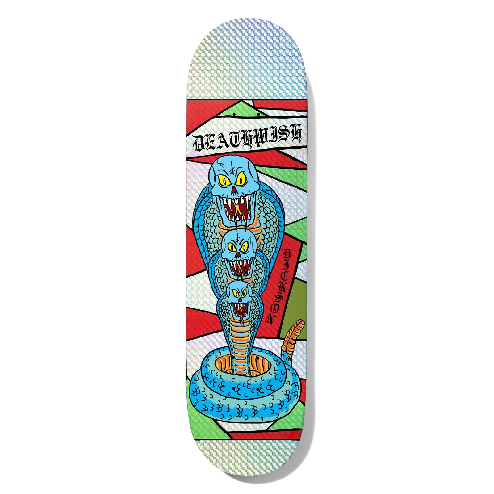 Custom Skateboard Deck For Skater Apparel-Deathwish Jon Dickson Cobra La La La Skateboard Deck - 8.25