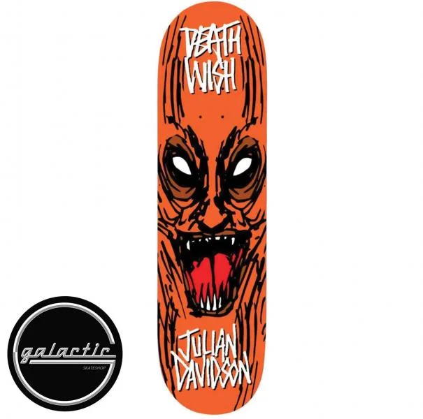 Custom Skateboard Deck For Custom Color Patterns-Deathwish JU Macabre Deck 8.125"