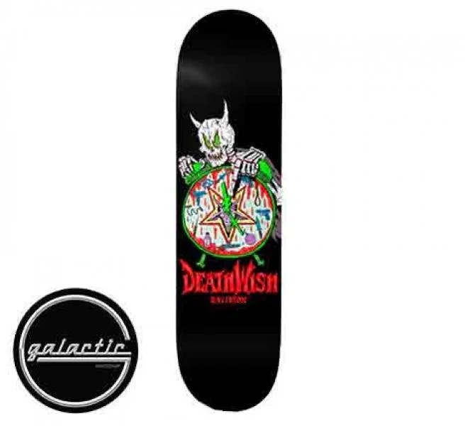 Personalized Skateboard Deck For Creative Designs-Deathwish Julian Davidson Nightmare City Deck 8.125"