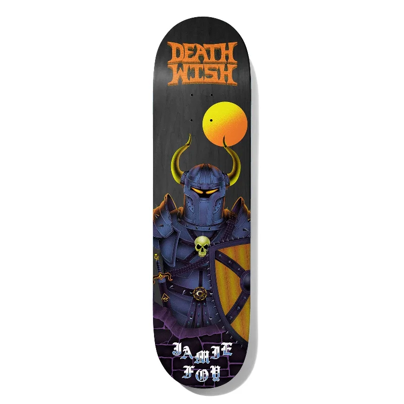 Personalized Skateboard Deck With Cool Graphics-Deathwish Skateboards Foy War Master Skateboard Deck - 8.00