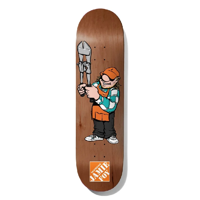 Personalized Skateboard Deck For Old-School Skating-Deathwish Skateboards Jamie Foy Tool Man Skateboard Deck - 8.125