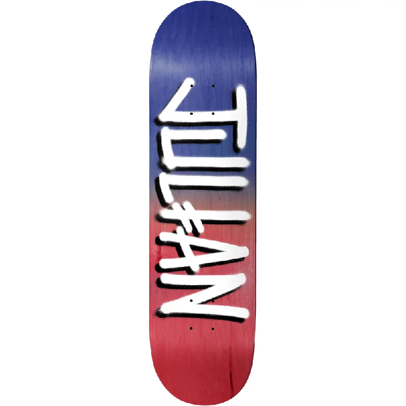 Custom Skateboard Deck For Tricks-Deathwish Skateboards Julian Davidson Blue/Red Gang Name Deck 8.00