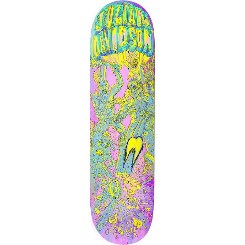 Personalized Skateboard Deck For Tricks-Deathwish Skateboards Julian Davidson Dystopia Skateboard Deck - 8.38