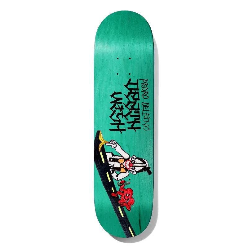 Personalized Skateboard Deck For Cool Rides-Deathwish Skateboards Pedro Delfino Chatman Skateboard Deck - 8.25 (Various Colour Stain)