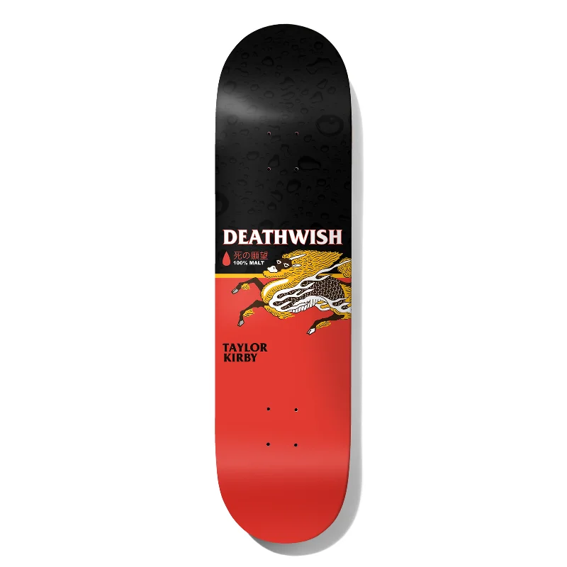 Custom Skateboard Deck For Smooth Decks-Deathwish Skateboards Taylor Kirby The Messenger Skateboard Deck - 8.25