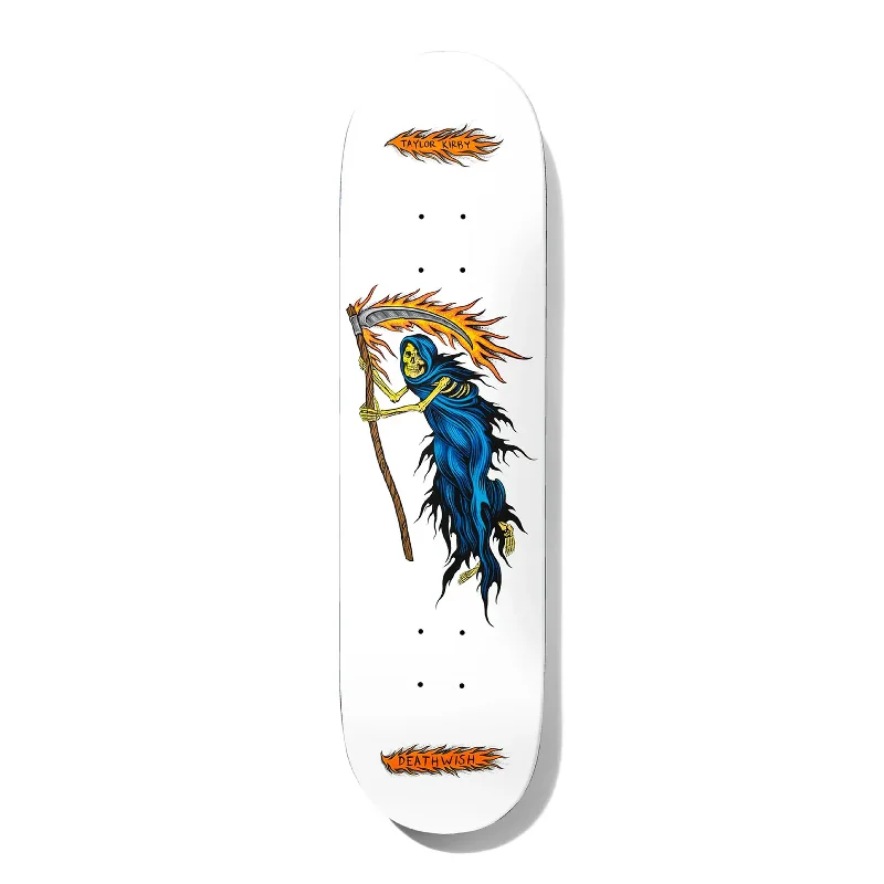 Custom Skateboard Deck For Skate Deck Art-Deathwish Taylor Kirby Passing Through Skateboard Deck - 8.125