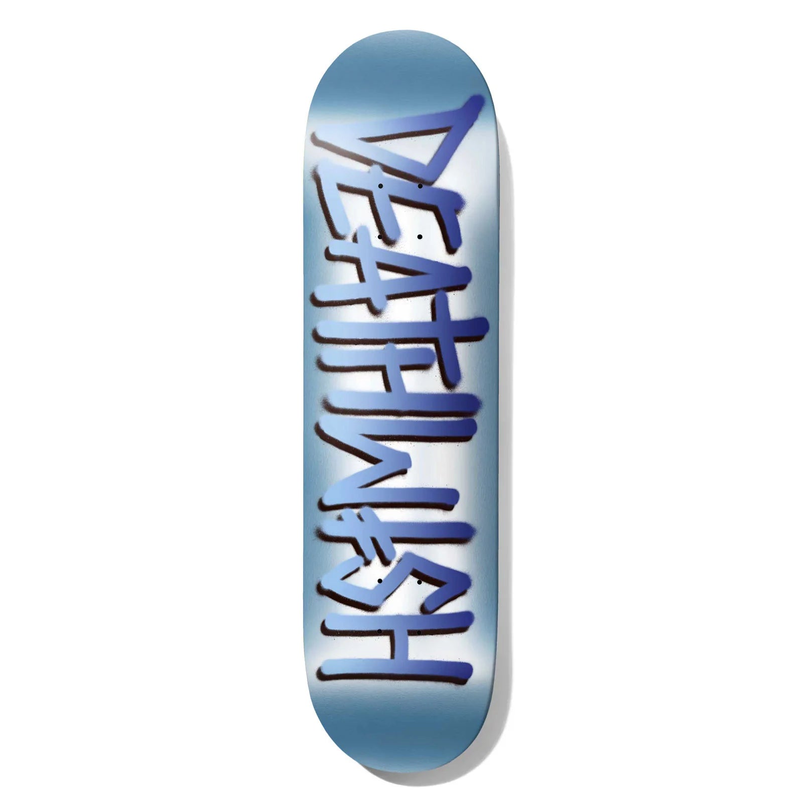 Personalized Skateboard Deck For Custom Skateboards-Deathwith Skateboards Deathspray Skateboard Deck Blue Foil - 8.0