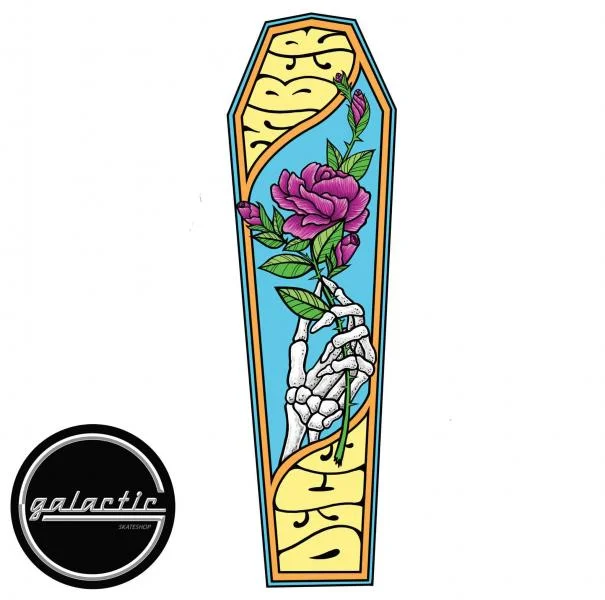 Custom Skateboard Deck For Street Style Fashion-December Death 2 Decemcer Deck 9.0"