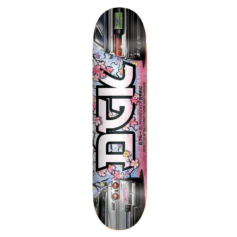 Custom Skateboard Deck For Unique Skate Designs-DGK Blossom Crew Clan Deck Multi 8.38"