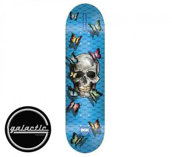 Personalized Skateboard Deck For Full Customization-DGK Dead Poet Shanahan Deck 8.25"