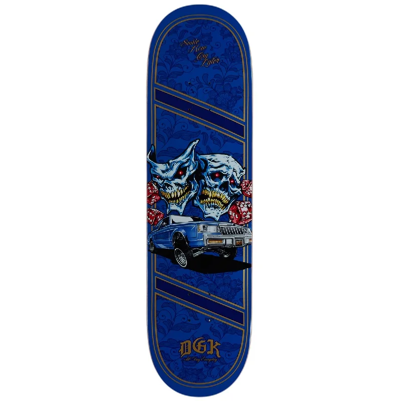 Custom Skateboard Deck With Premium Wood-DGK Night Moves Skateboard Deck - 8.38"