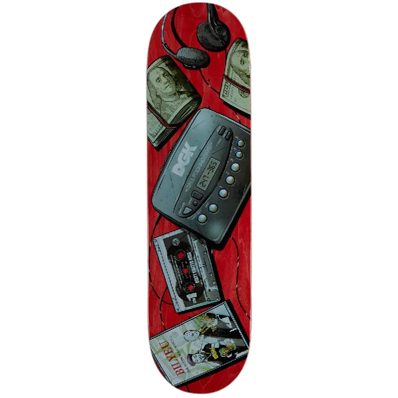 Custom Skateboard Deck For Minimalist Designs-DGK On Repeat Bilyeu Skateboard Deck - 8.25"