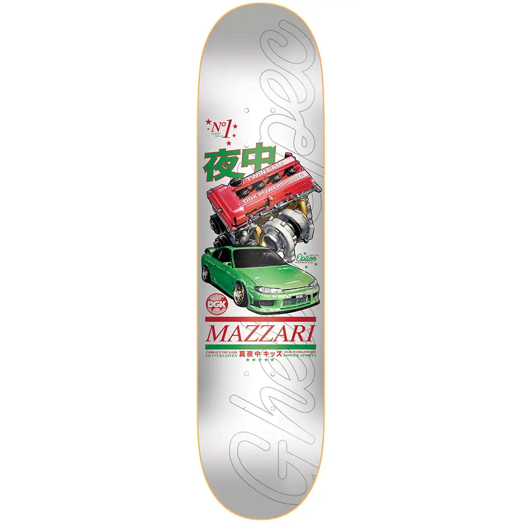 Personalized Skateboard Deck For Custom Shape-DGK Will Mazzari Only Option Skateboard Deck