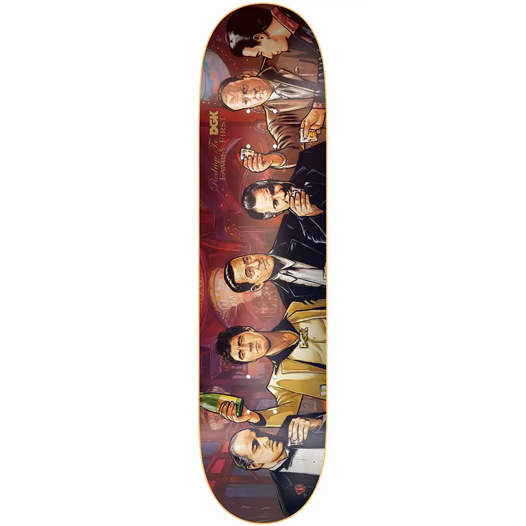 Personalized Skateboard Deck With Pop Culture Graphics-DGK Rodrigo TX Skateboard Deck