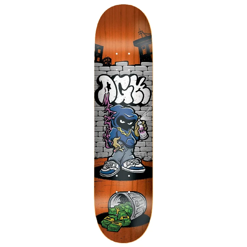 Custom Skateboard Deck For Skateboarding Gear-DGK Throwie Will Mazzari Pro Deck 8.1