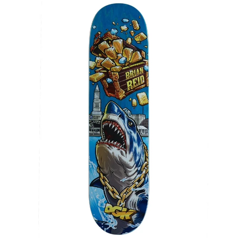 Custom Skateboard Deck For Street Style Fashion-DGK Treasures Reid Skateboard Deck - 8.06"