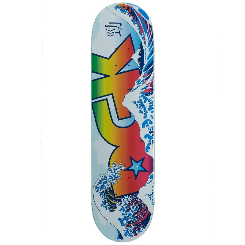 Personalized Skateboard Deck For Sports Fans-DGK Tsunami Rainbow Skateboard Deck - 8.10"