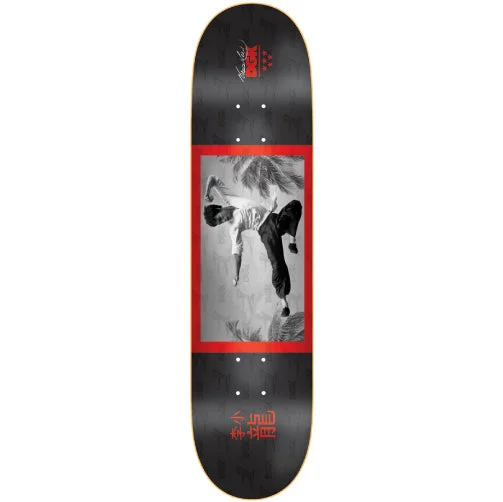 Custom Skateboard Deck For Custom Team Designs-DGK X Bruce Lee Flying Man Skateboard Deck 8.06"