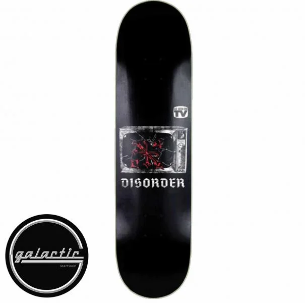 Custom Skateboard Deck For Custom Appearance-Disorder Tv Party Deck 8.25"