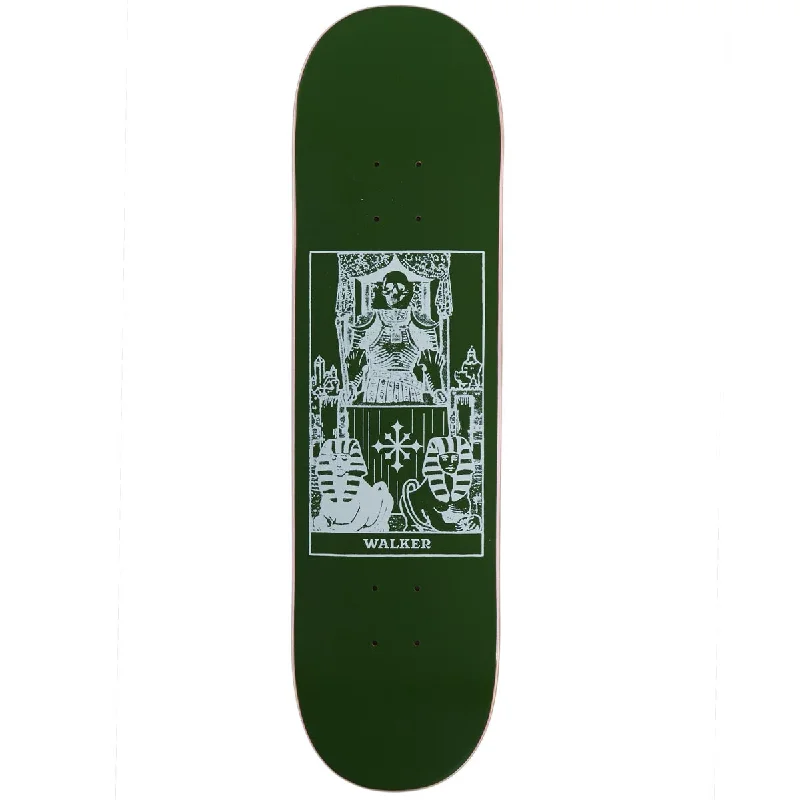 Custom Pro Skateboard Deck-Disorder Walker Card Skateboard Deck - Green - 8.12"